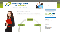 Desktop Screenshot of coachingcenterofvt.com